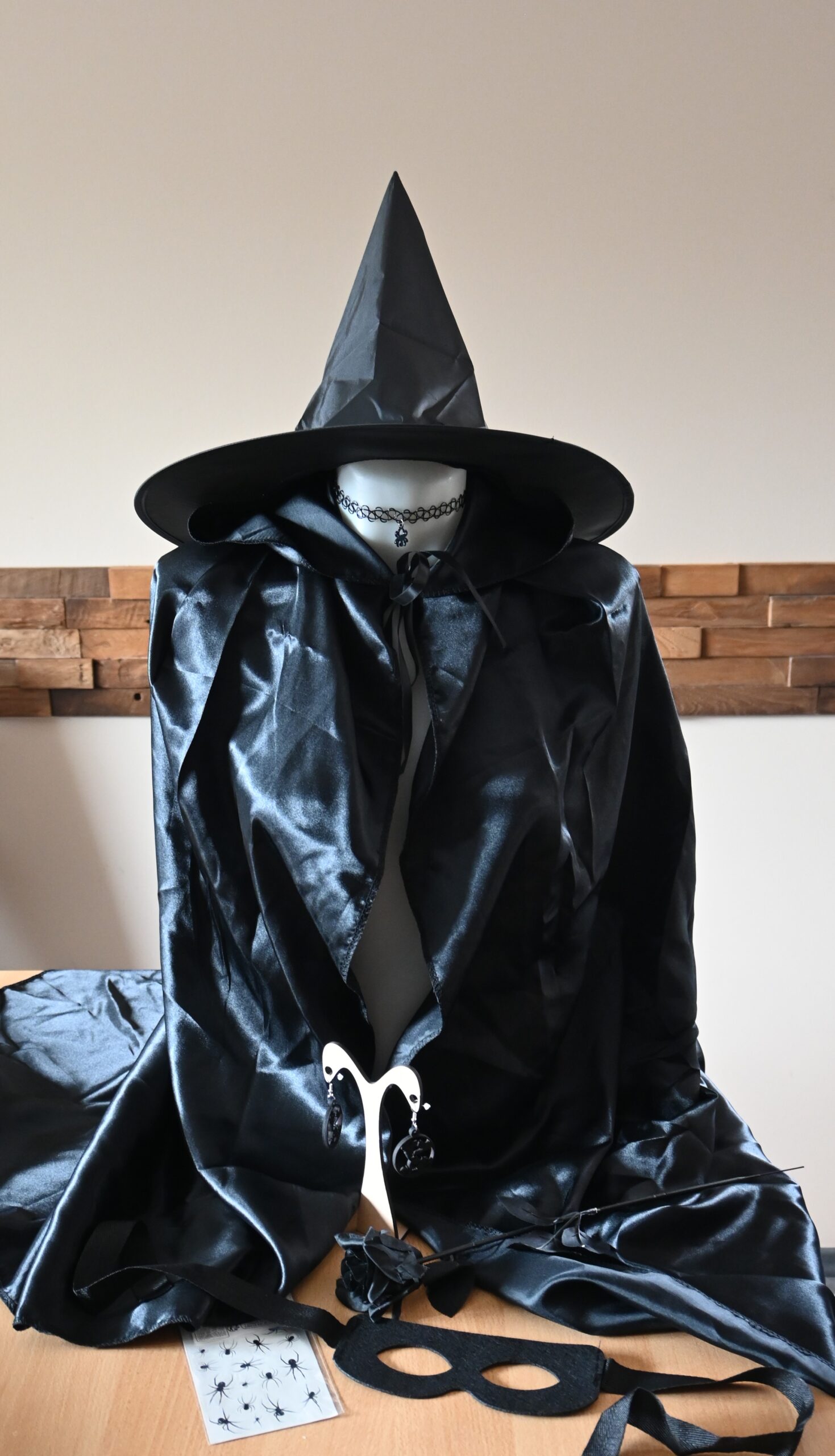 🕷️✨ Halloweeni Boszi szett