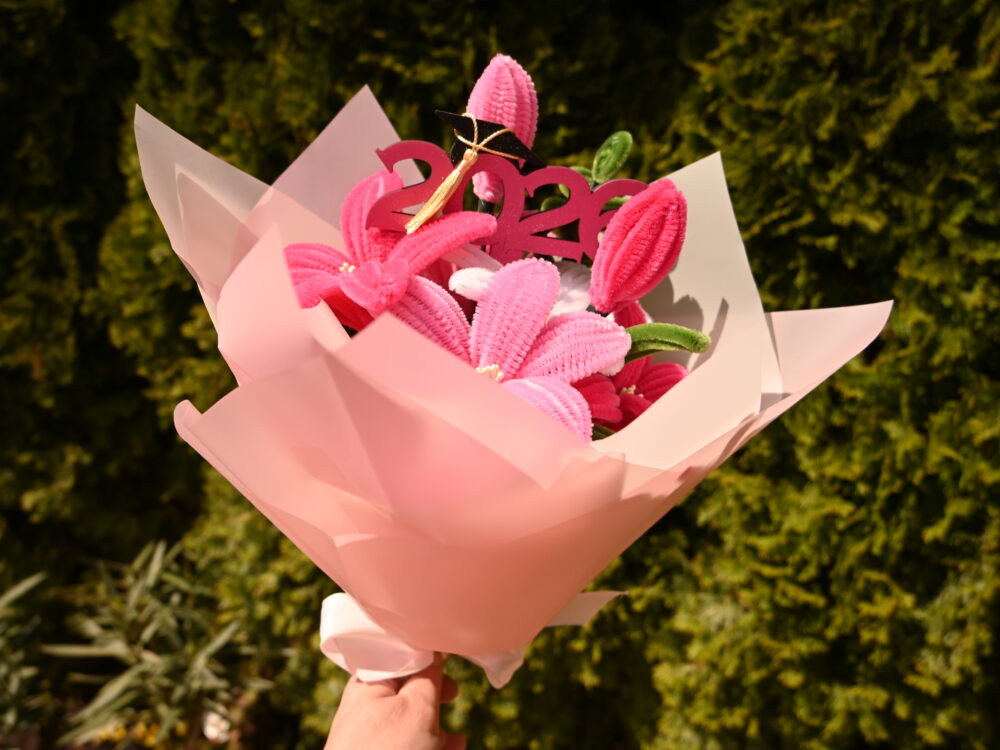 Ballagási örökvirág csokor – maradandó emlék a ballagás napjára 🌸